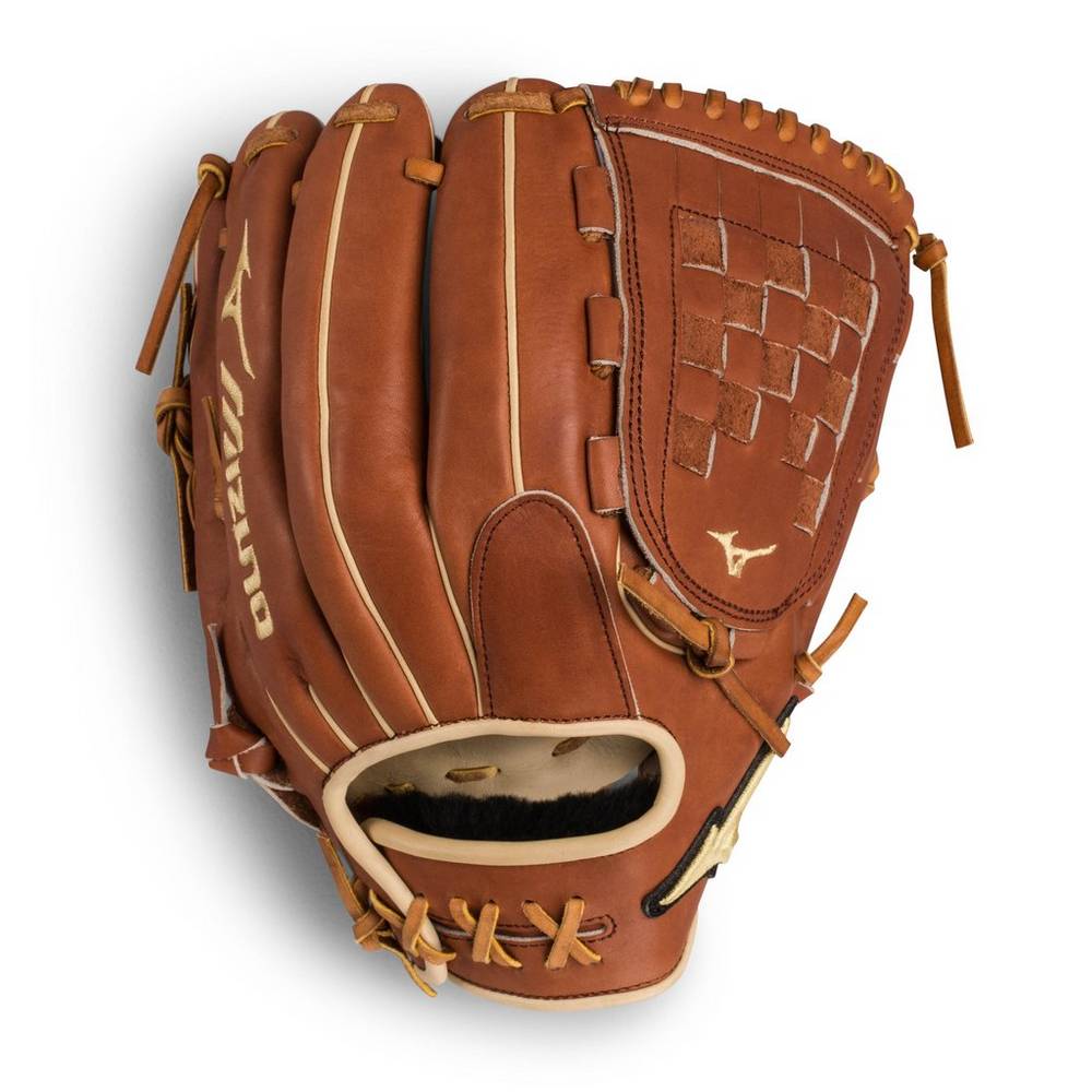 Guantes De Beisbol Mizuno Pro Select Pitcher 12" - Deep Pocket Hombre Marrones España RULD-59860